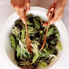 Mixed Lettuces with Creamy Vinaigrette