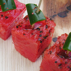 Watermelon chili sliders