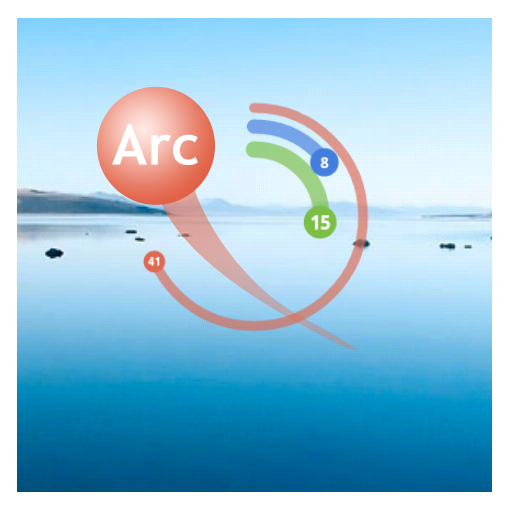 Arc Clock Widget LOGO-APP點子