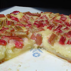 Rhubarb Custard Pie