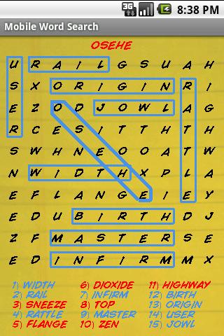 【免費解謎App】Mobile Word Search-APP點子