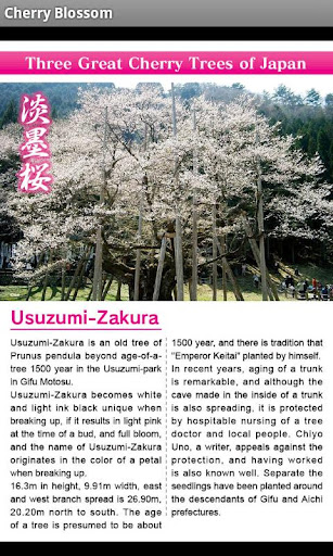 【免費旅遊App】Cherry Blossom-APP點子