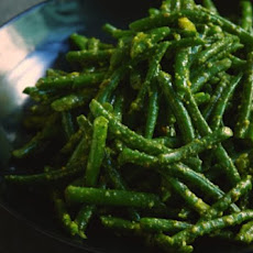 Green Beans With Pistachio Pesto Recipe