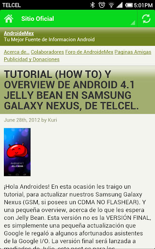 【免費新聞App】AndroideMex Free-APP點子