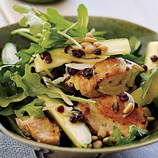 Chicken Salad with Zucchini, Lemon and Pine Nuts