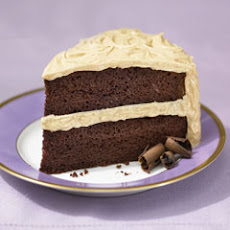 Super-moist Chocolate Cake With Fluffy Peanut Butter Frosting