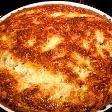 Sherried Mushroom Clafoutis