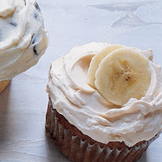 Banana Cupcakes with Caramel Buttercream