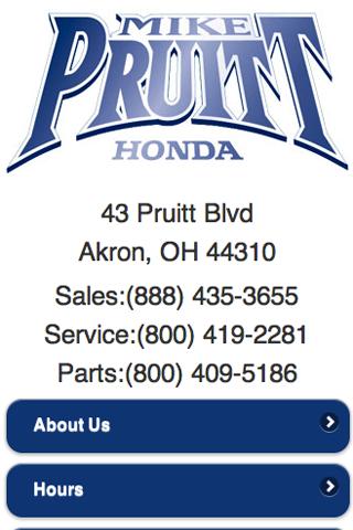 Mike Pruitt Honda