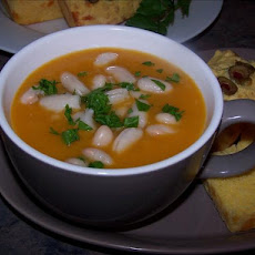 Pumpkin and Leek Soup - No Dairy