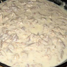Mamaw's Creamed Turkey over Toast