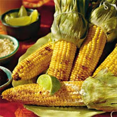 Grilled Corn in the Style of Oaxaca