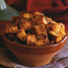 Pumpkin Bread Puddings Brûlée