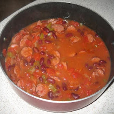 Spicy Sausage and Pepper Stew