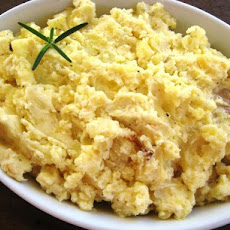 Mashed Potatoes With Roasted Garlic and Shallots