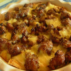 Mexican Sausage Strata