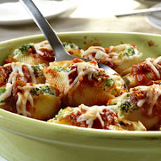 Broccoli and Cheese Stuffed Shells
