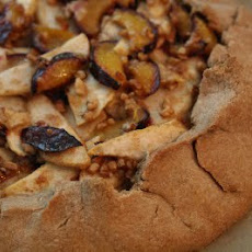 Whole Wheat Pear and Plum Free Form Pastry