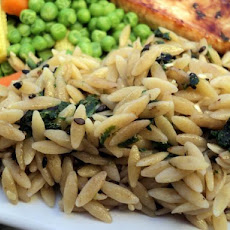 Toasted Sesame Orzo