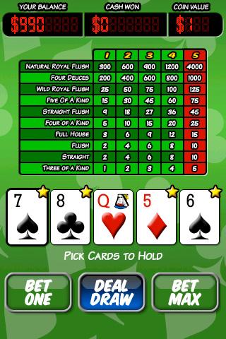 Ace Roller Video Poker