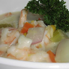 Creamy Delicious Seafood Chowder