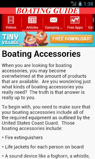 Boating Guide