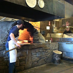 Wood fired pizza