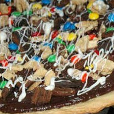 Peanut Butter Chocolate Pizza