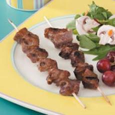 Peanutty Beef Skewers
