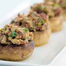 Pecan-Stuffed Mushrooms