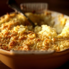 Celery Root and Potato Gratin