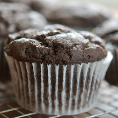 Chocolate Persimmon Muffins