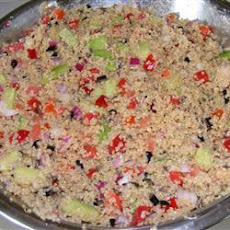 Quinoa Veggie Salad with Zesty Vinaigrette