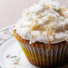 Carrot-Coconut Cupcakes with Cream Cheese Frosting