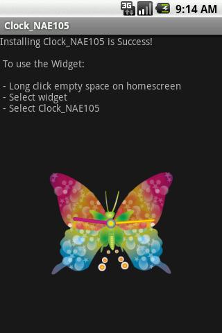 Widget Clock_NAE105