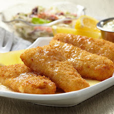 Buttery Garlic Fish with Herbed Tartar Sauce