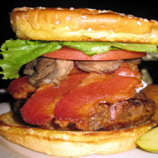 The Vortex Blue 'Shroom Burger