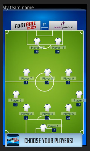 Football LineUp Free