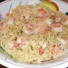Linguini Alfredo With Shrimp