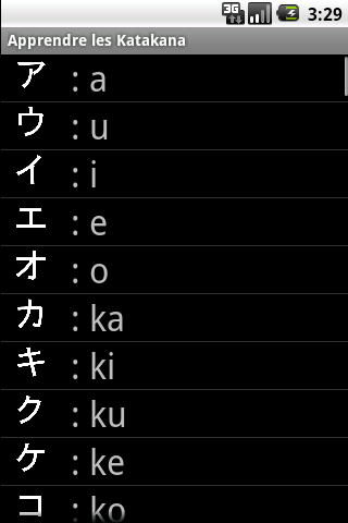 Learn Katakana