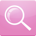 Pink Search for Google™ mobile app icon