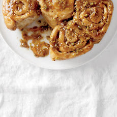 Tangerine-Pistachio Sticky Buns