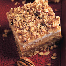 Pumpkin Cheesecake Crumble Squares