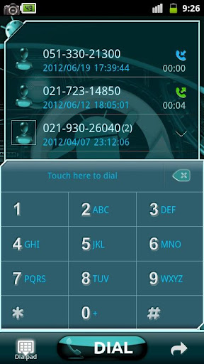 GOContacts Theme Cyanogen