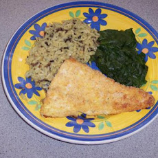 Parmesan Baked Halibut
