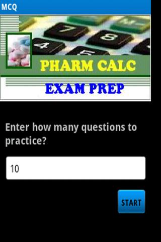 MCQs Pharm Calc Exam Prep