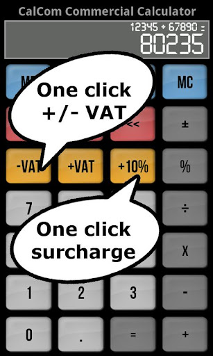 calCom - Commercial Calculator