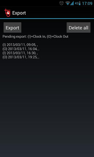 taiyming-overtime-timesheet for android screenshot