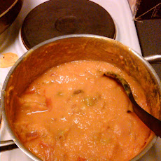 Sweet Potato and Pumpkin Soup