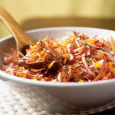 Radish Slaw with New York Deli Dressing
